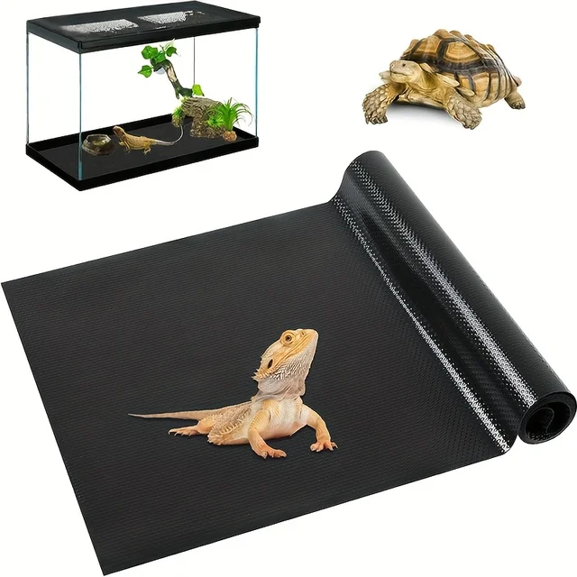 KEMORELA Reptile Carpet Terrarium Liner Bedding Reptile Substrate Mat Safe And Comfortable Reptile Cage Mat For Snake Lizard 4
