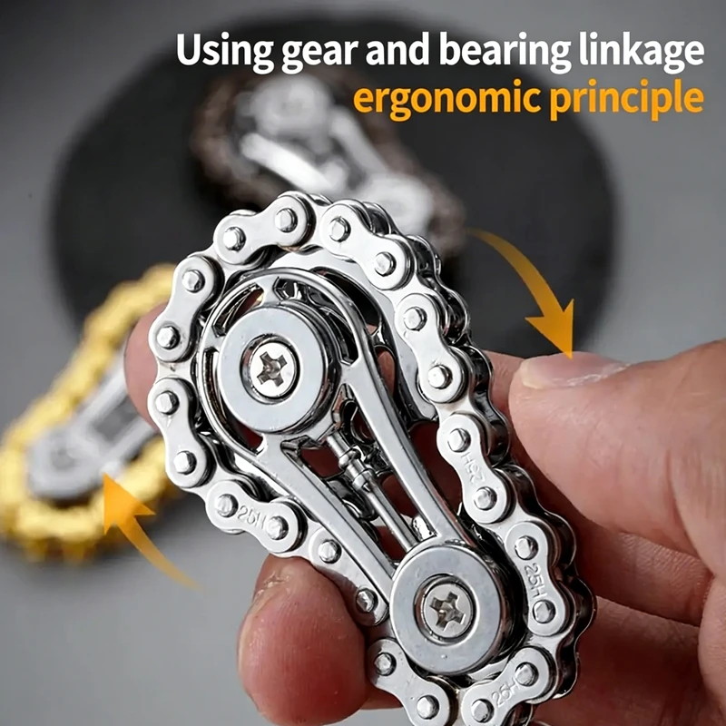 Enhanced Metal Fidget Spinner for Stress Relief and Focus