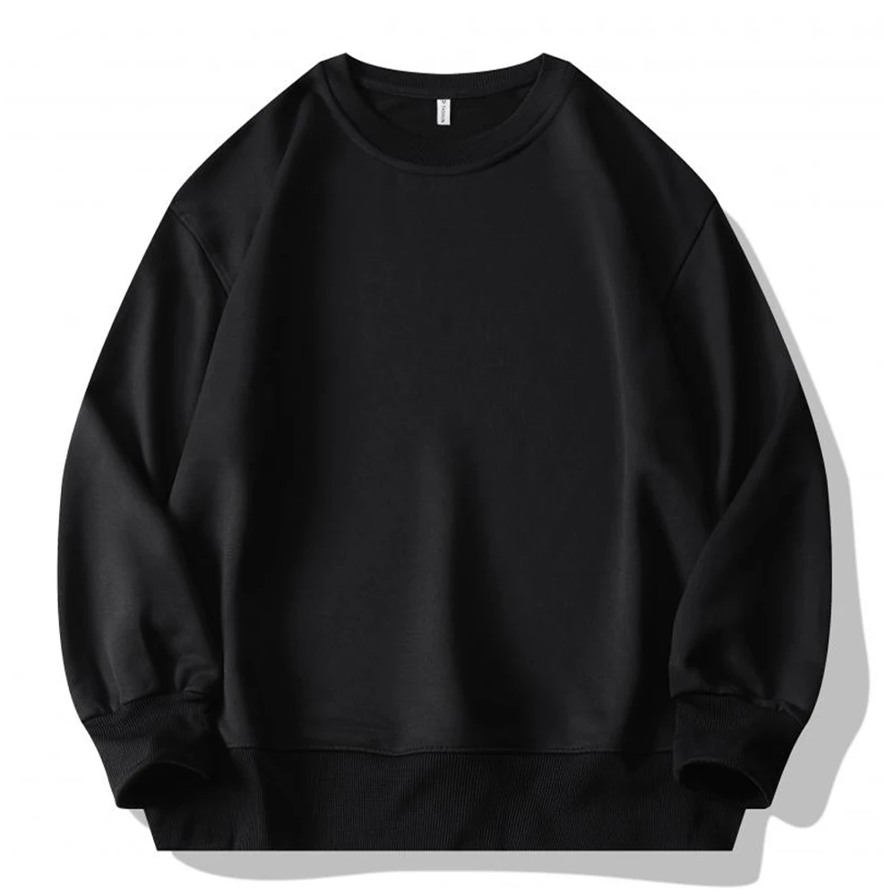 Blank Sublimation Sweatshirts Wholesale Men Sweat Shirt Baggy White Hoodie Unisex Crewneck Sweatshirts For Men Moletom Masculino 3