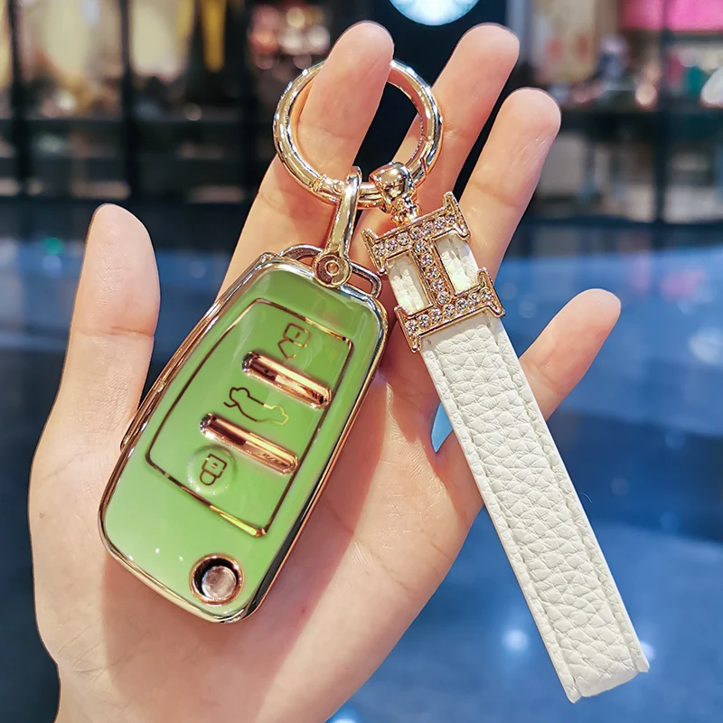 Cover Chiave/telecomando per Audi Q3 Q5 Q7 Q8 TT S3 S4 S6 RS A1 A3 8P 8L A4 A5 B6 B7 A6 A7 C5 C6 4F - Scfd28e6d9fc94017ac0dc5c0c5b48870R