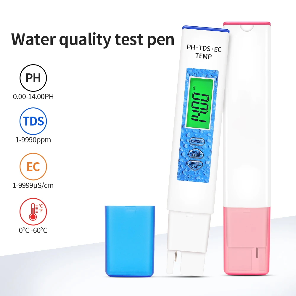 No Brand 1 in 1 Digital Water Meter Water Quality for Pools Drinking Water