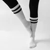 Ladies' Mid-tube Bottom Non-slip Yoga Socks Women Professional Fitness   Pilates Indoor  Floor Dance Socks for Gymnastic Ballet 4
