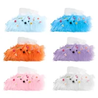 Fun Cartoon Tissue Box Paper Holder Cover for Home Decor Plush Dog Tissue Box Paper Container Living Room 1