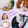 38cm Unicorn Penguin Doll Throw Pillows Penguin with Wings Rainbow Plush Animals Cushion for Girls Purple Stuffed Toys New 6