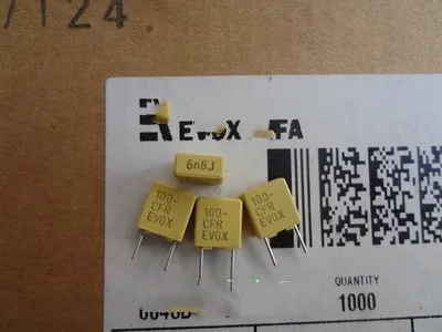 

Film capacitor 0.0068UF100V 6N8/100V 682/100V foot distance 5mm