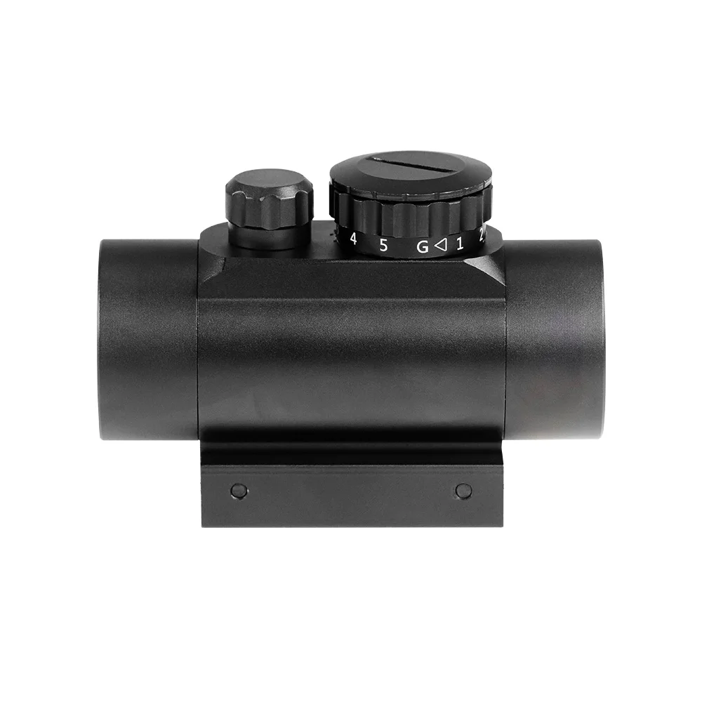 Red Green 1x40 Dot Sight Rifle Scope 11mm and 20mm Rail Hunting Optics Holographic Red Dot Sight Tactical Scope For Gun