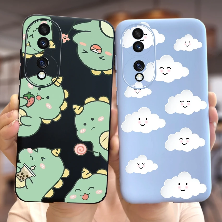 Lovely Cartoon Soft Silicone TPU Phone Case -