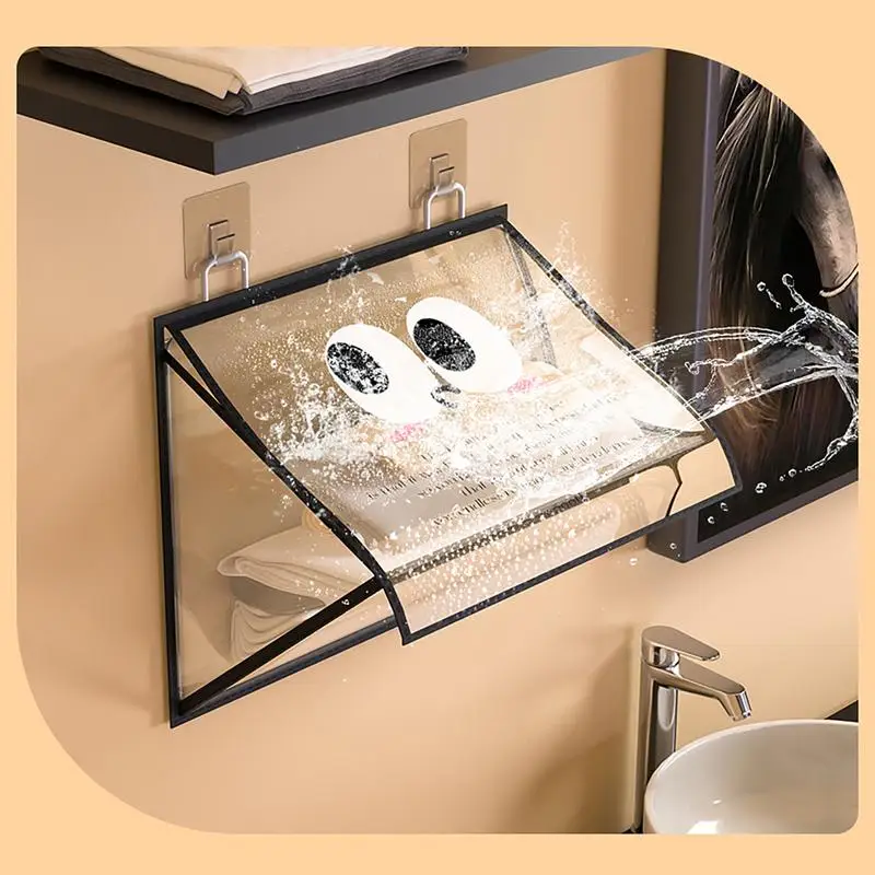 Large Toiletry Bag Wall Storage Bag Waterproof Laundry Convenient Clear Toiletry For Dormitory Bathroom Use Women