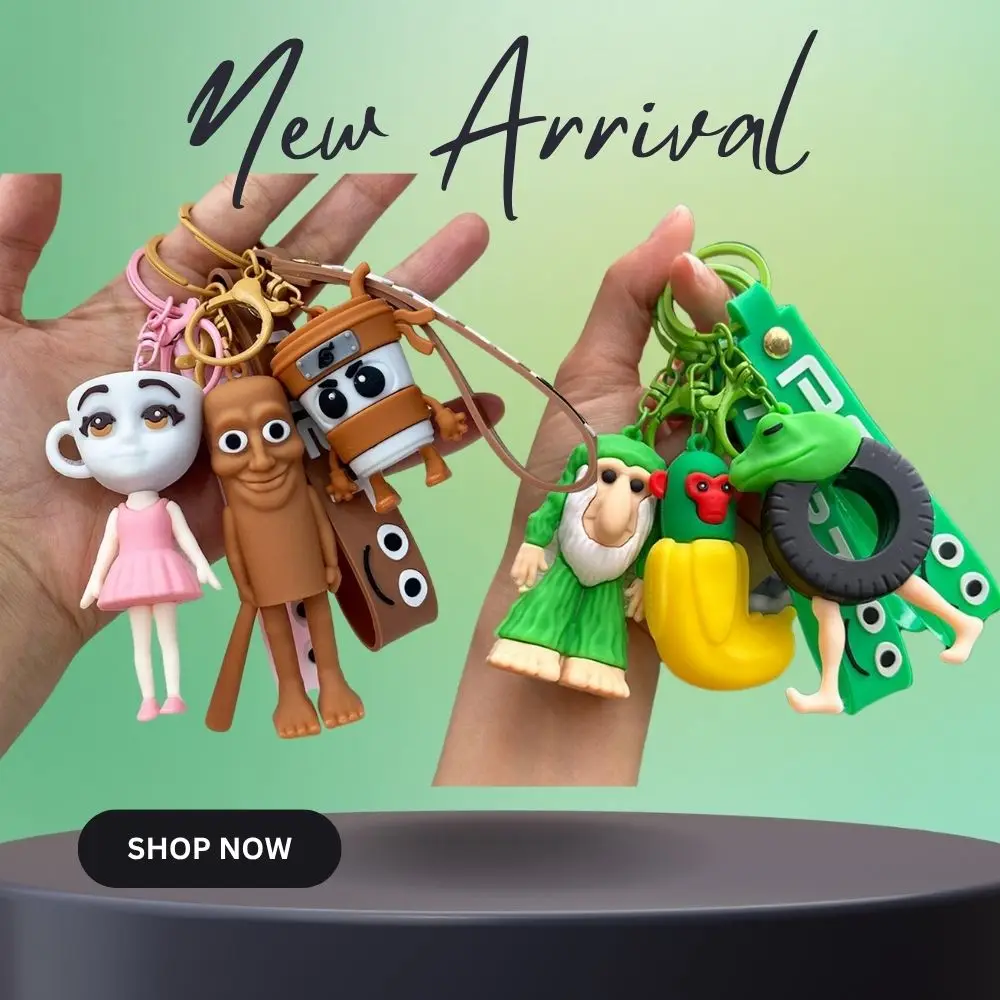 Tralalero Tralala animaux porte-clés Anime Tung Tung Sahur Brainrot voiture clés anneau figurines jouet porte-clés sacs pendentif