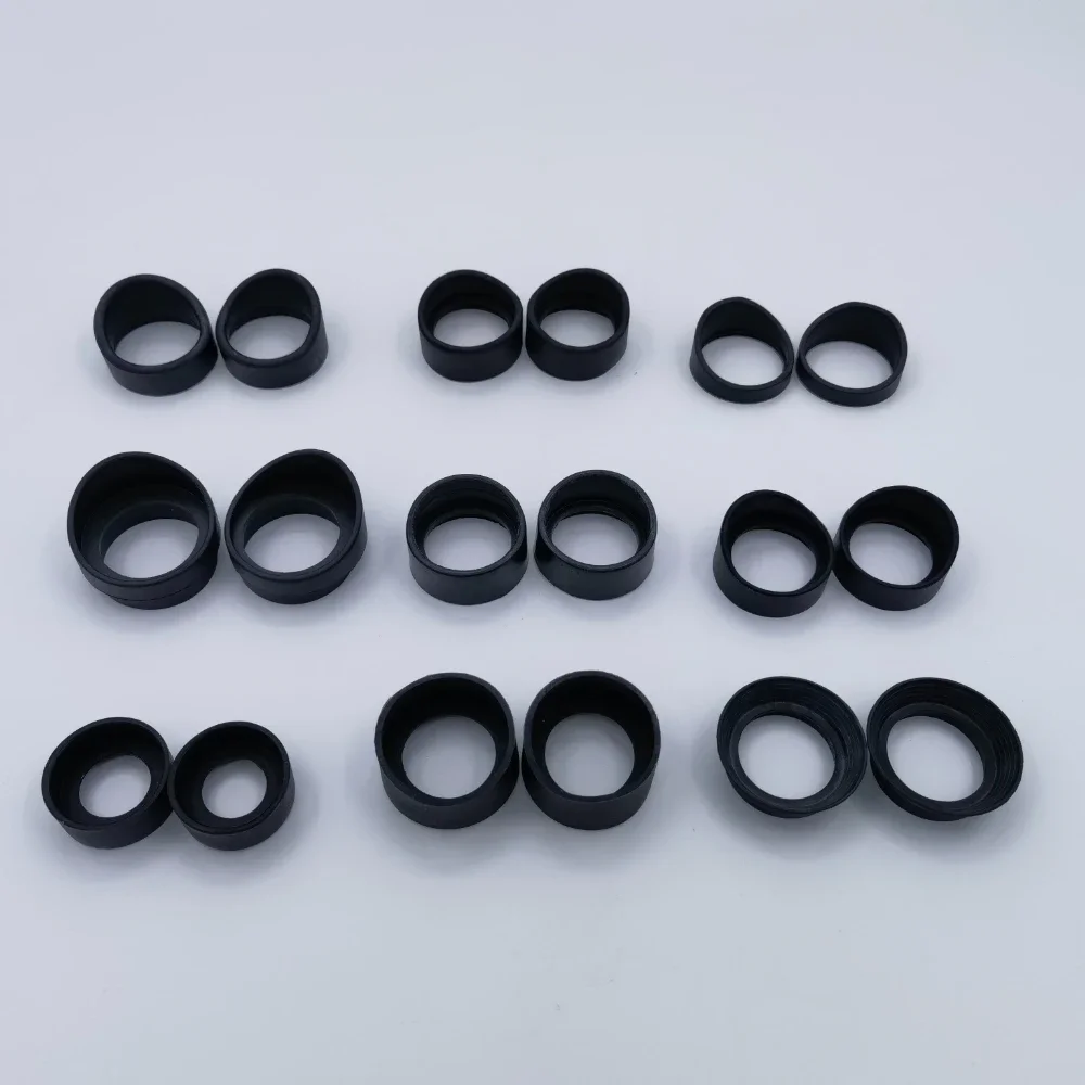 Inner 28-33mm Rubber Eye Cups Microscope Eyecups Eyepiece Cover Guards for Microscopes Telescope Protection Eyeshield 2pcs eye protector cups
