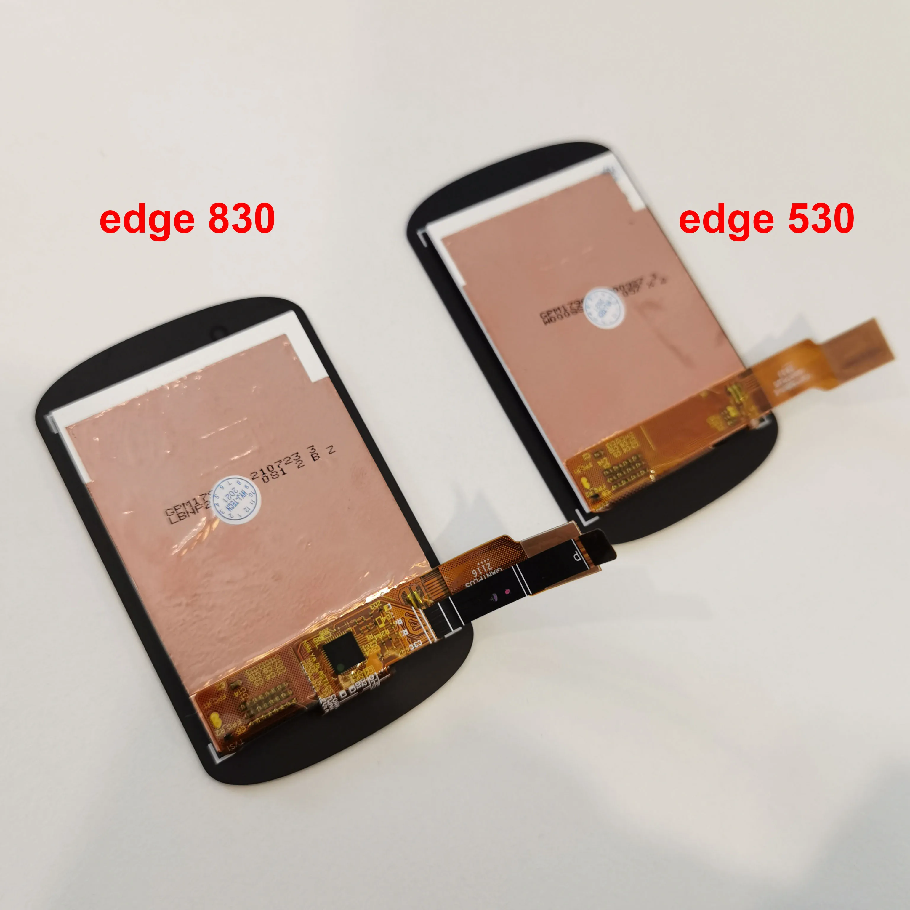 De Exibição Garmin, Garmin Edge 530, Edge 830
