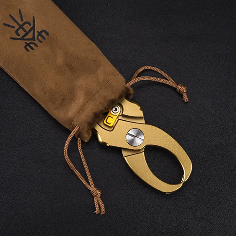 Tea pliers internal spring aluminum alloy tea knife tea opener pry brick cake ceremony accessories scissors