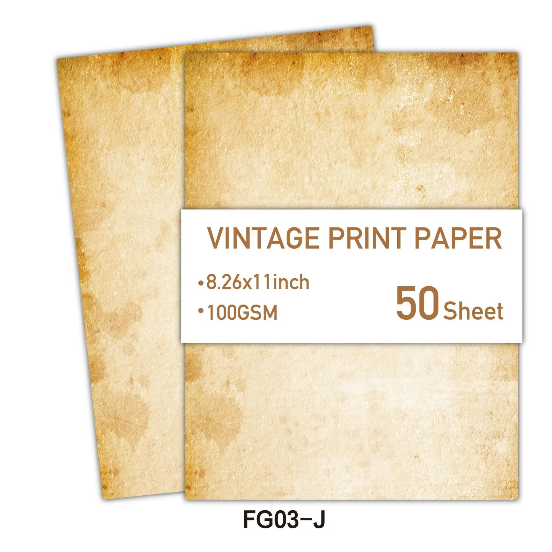 Vintage A4 Double-Sided Scrapbook Craft Paper for DIY Decor and Stationery Projects
