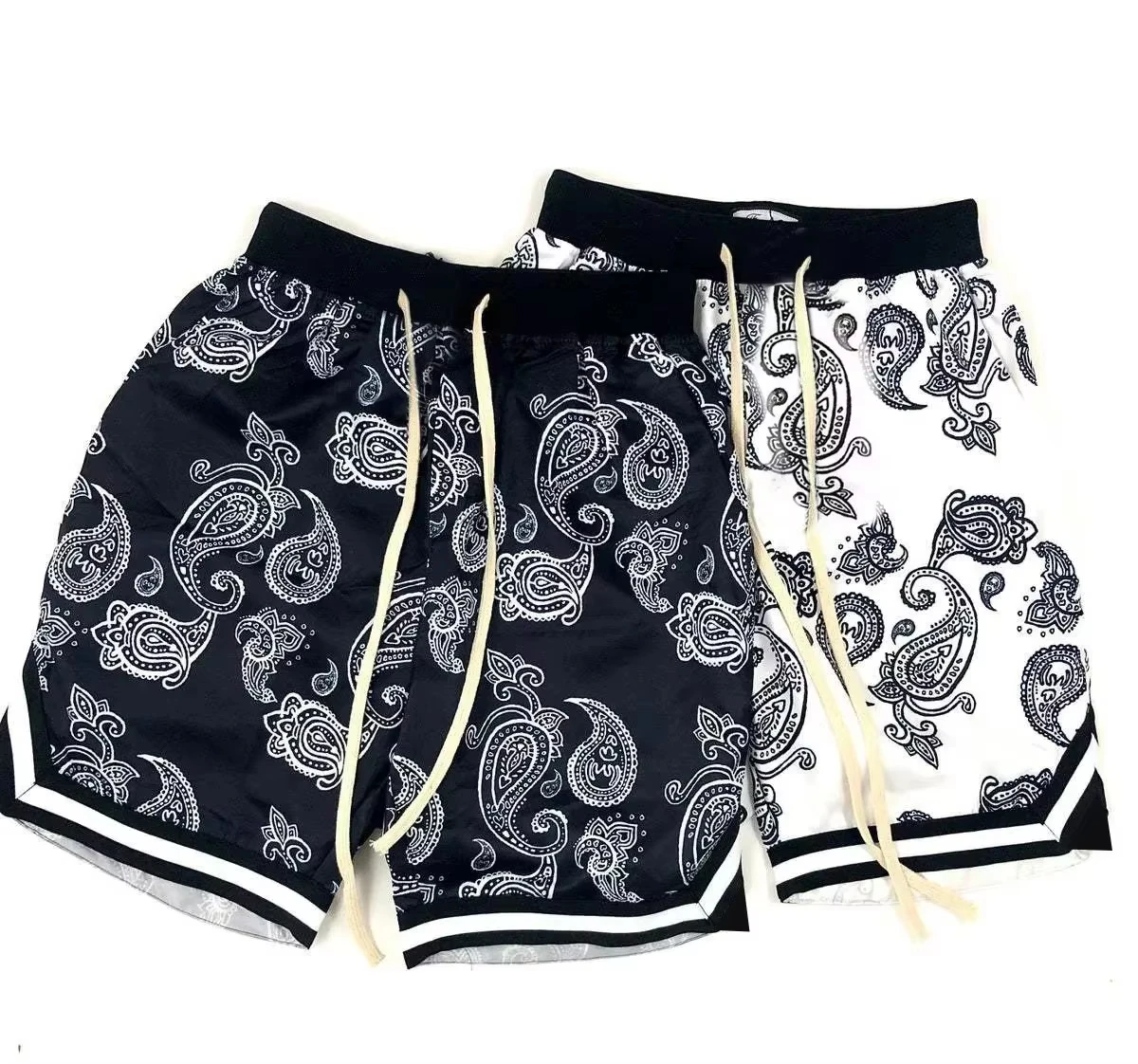 Neue Sommer-Herrenshorts im Vintage-Stil, Kinder-Blumenmuster Hawaii-Urlaubsshorts, Jungen-Freizeitstrandshorts, Erwachsenen-Mode-Kurzhosen, Streetwear