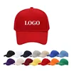 Custom Logo Diy Baseball Cap Unisex Adjustable Men Women Sport Trucker Hat Solid Color Personalized Print Hip Hop Dad Caps 1