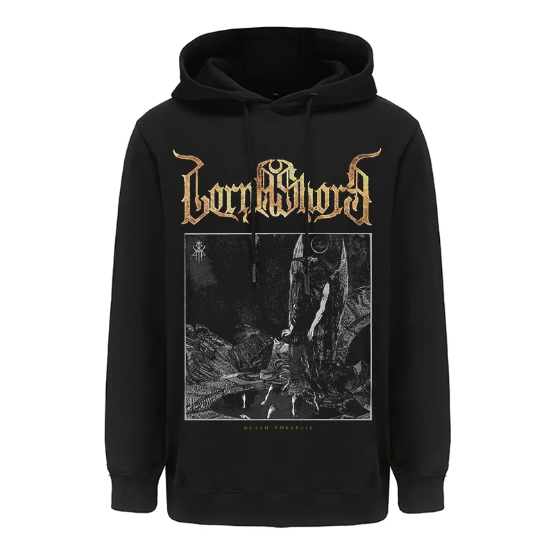 Lorna Shore 헤비 멘탈 밴드 후드 스웻셔츠 남녀공용, 긴팔 후드 상의, 하라주쿠 스트리트웨어, 지퍼 후드 코트