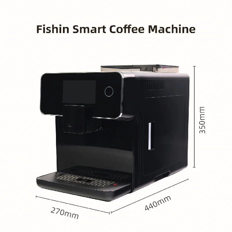 

Coffee Machine Intelligent 19Bar Automatic Coffee Maker Machines With Coffee Bean Grinder Appliances For Kitchen Office Home