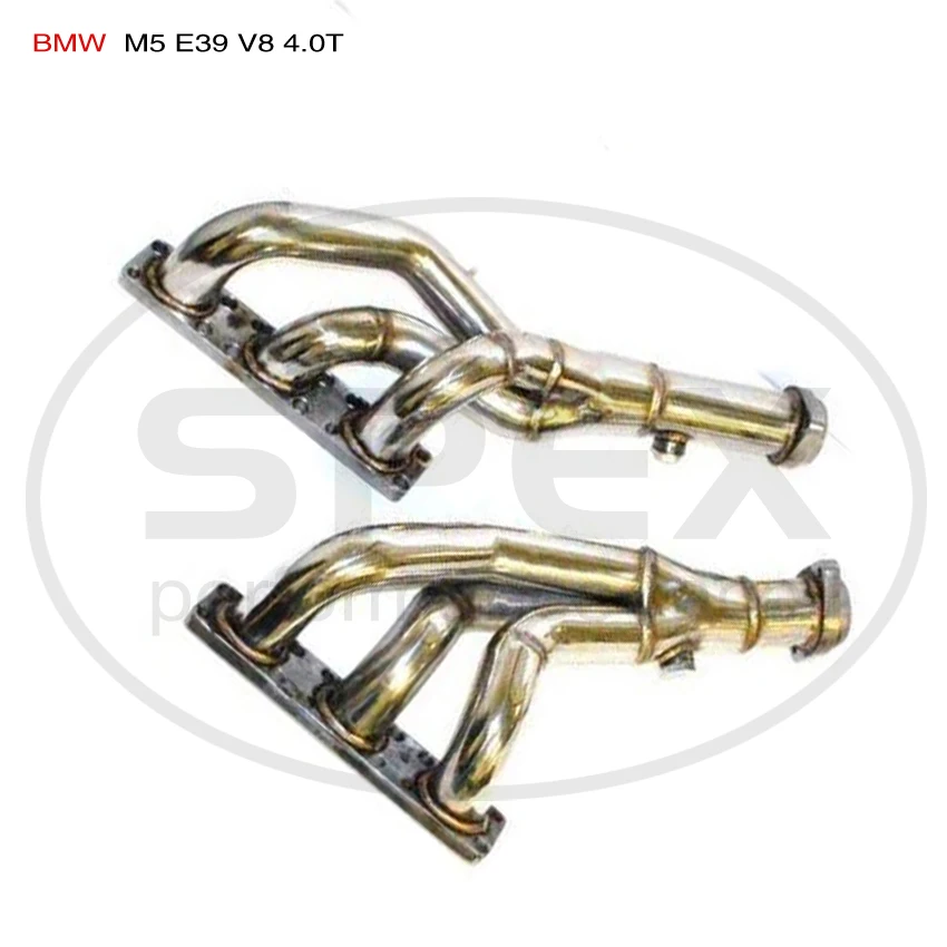 

SPEX Exhaust ss304 Engine Manifold Pipe for BMW M5 E39 V8 4.0T Tube Race Accessories Vehicles Refiting Parts Performance System