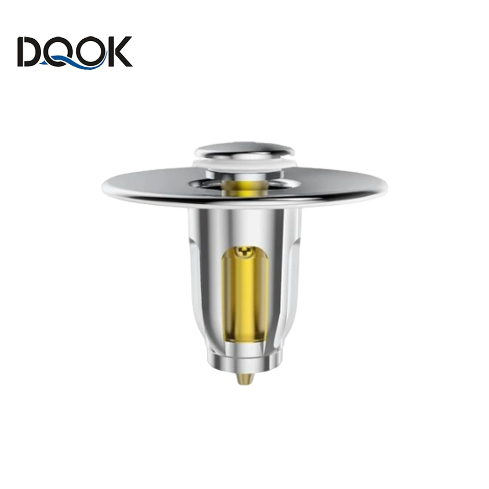 2 Filtres De Vidange D'Évier Pop-Up En Inox - Bouchon Avec Filtre à Cheveux, Pour Lavabo Ou Douche - 6