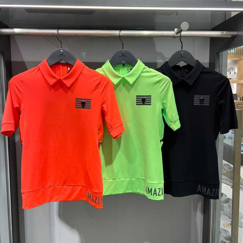 

New Polo Shirts For Men Quick-dry Athletic Golf Polo Casual Short Sleeve Moisture Wicking Golf Wear