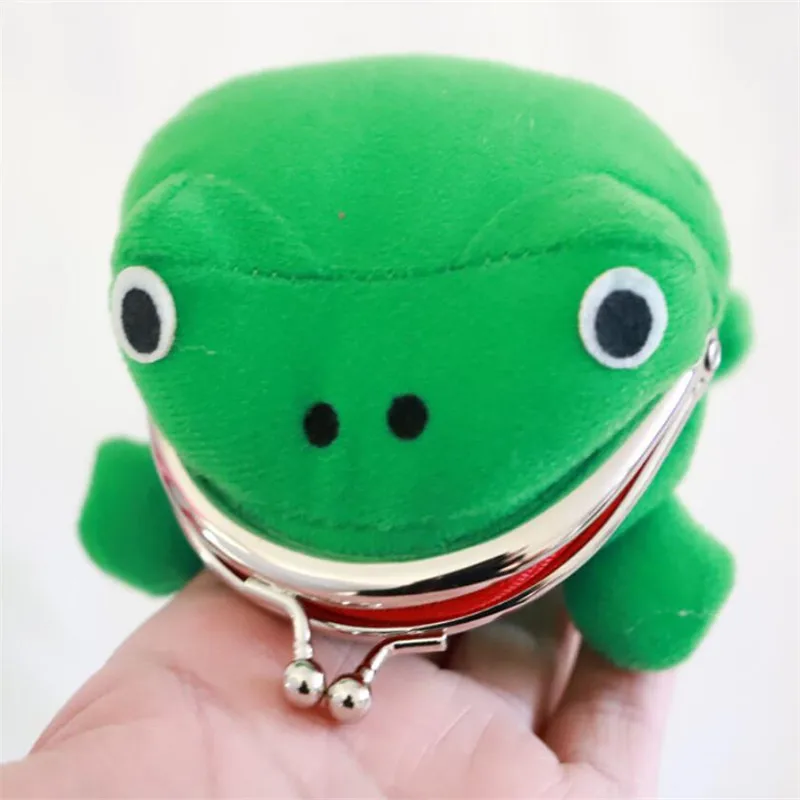 Anime Frog Wallet Coin Purse Key Chain for Women coin purse women wallet card wallet coin wallet plush coin purse frog purse