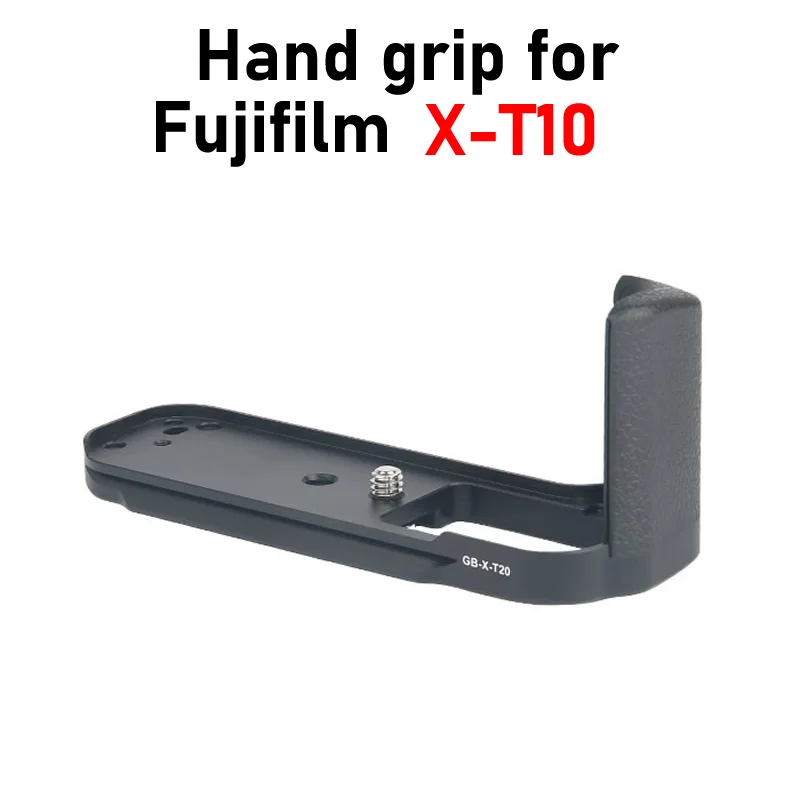 

X-T10 Hand Grip MHG-XT10 Metal Hand Grip Handle Tripod Quick Release L Plate Holder for Fujifilm X-T10 Hand Grip