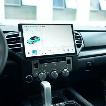 For Toyota Tundra 2014-2021 Carplay Multimedia Stereo Radio Audio GPS Navigation C12 Head Unit Kit Car Accessories