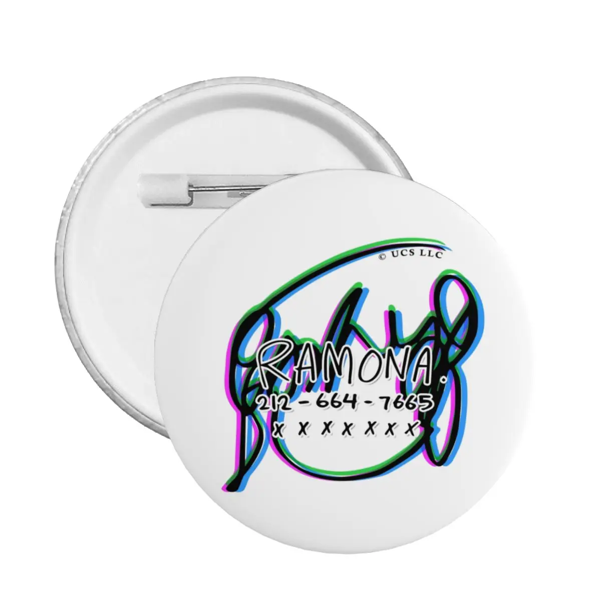 Scott Pilgrim Soft Button Pin Novità Personalizzata Ramona Flowers Pinback Badge Spille Regalo Fidanzata