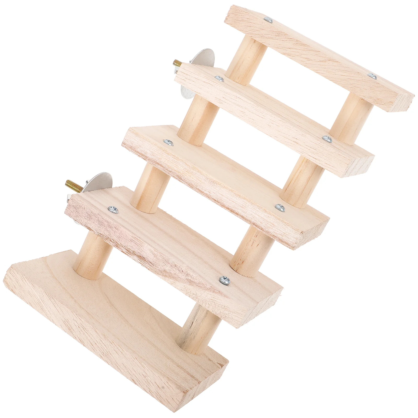 

Hamster Climbing Ladder Chinchilla Toy for Toys Hideout Cage Landscaping Ladders Training Wood