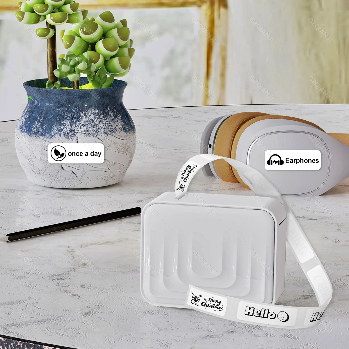 M1 Wireless Bluetooth Thermal Label Printer Mini Portable Adhesive Label Maker Fast Printing Similar as Marklife P15 P11 P12 L12