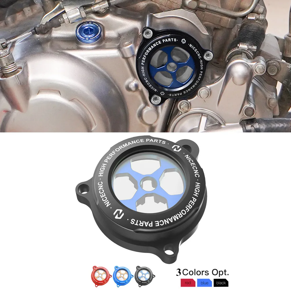 NICECNC ATV Oil Filter Cover Guard Cap Protector For Yamaha Raptor 700