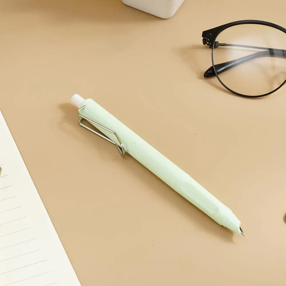 Fountain Pen Press Type Ink Pen Nib Converter Push Action Automatic Writing Pens Retractable Fountain Office Stationery