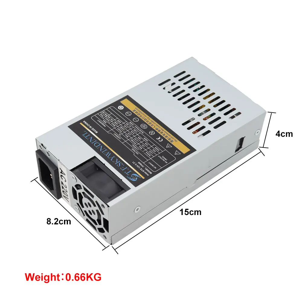 T.F.SKYWINDINTL 550W Flex ATX 전원 공급 장치 PSU POS AIO 220V 전용 전체 전압 소형 ITX 컴퓨터 용품