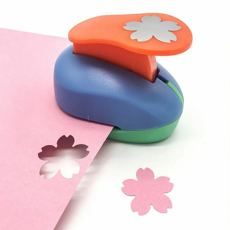 Scrapbook punches Large Size Color DIY Sharper Embossing Handmade Cutter Card Craft Flower Paper Maker Kids
