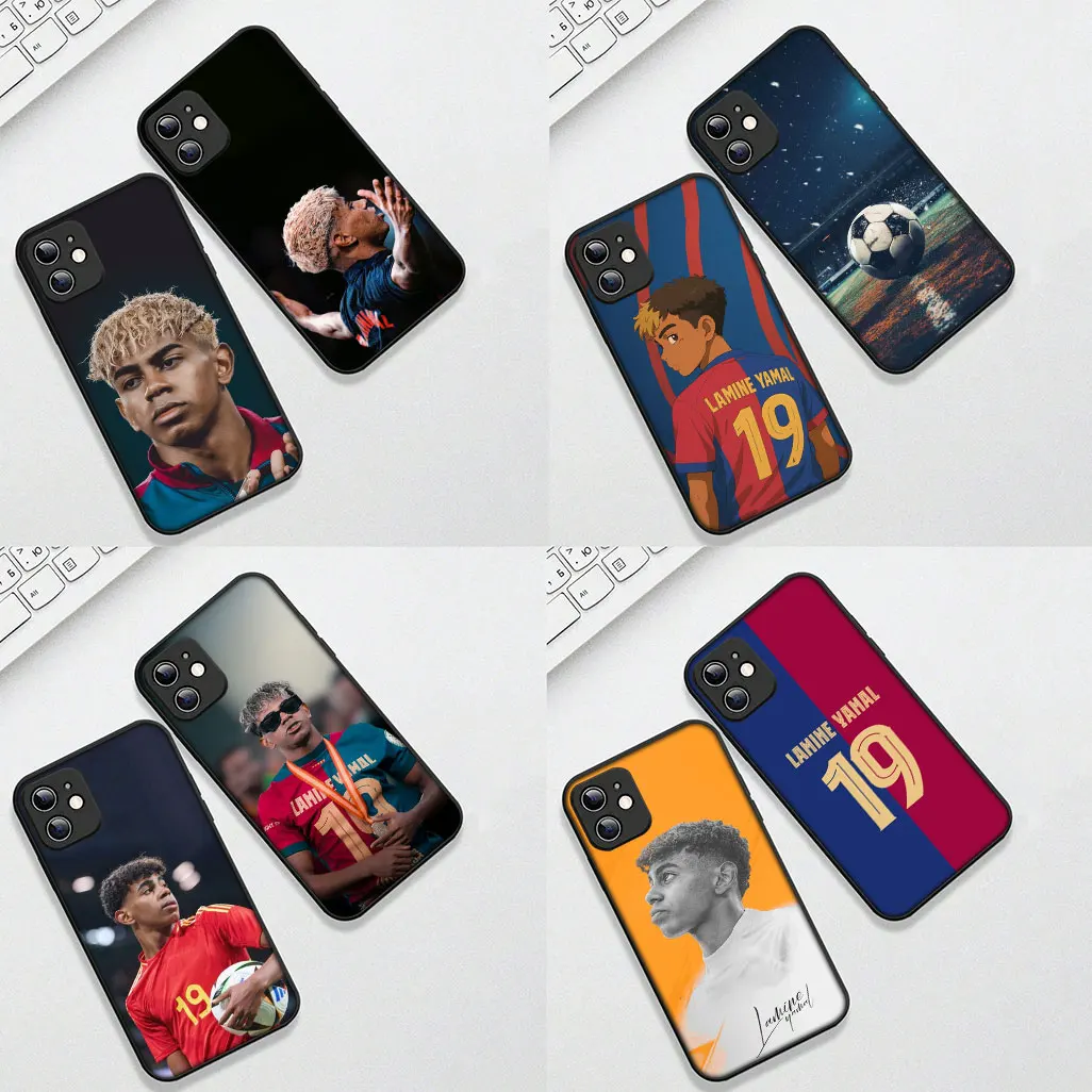 Soft Cover Soccer Number Design Phone Case
