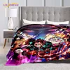 Demon Slayer Anime Blanket Sofa Cover Ultra-Soft Carpet Warm Bed Sheet Bedspread Bedding Room Decor 2