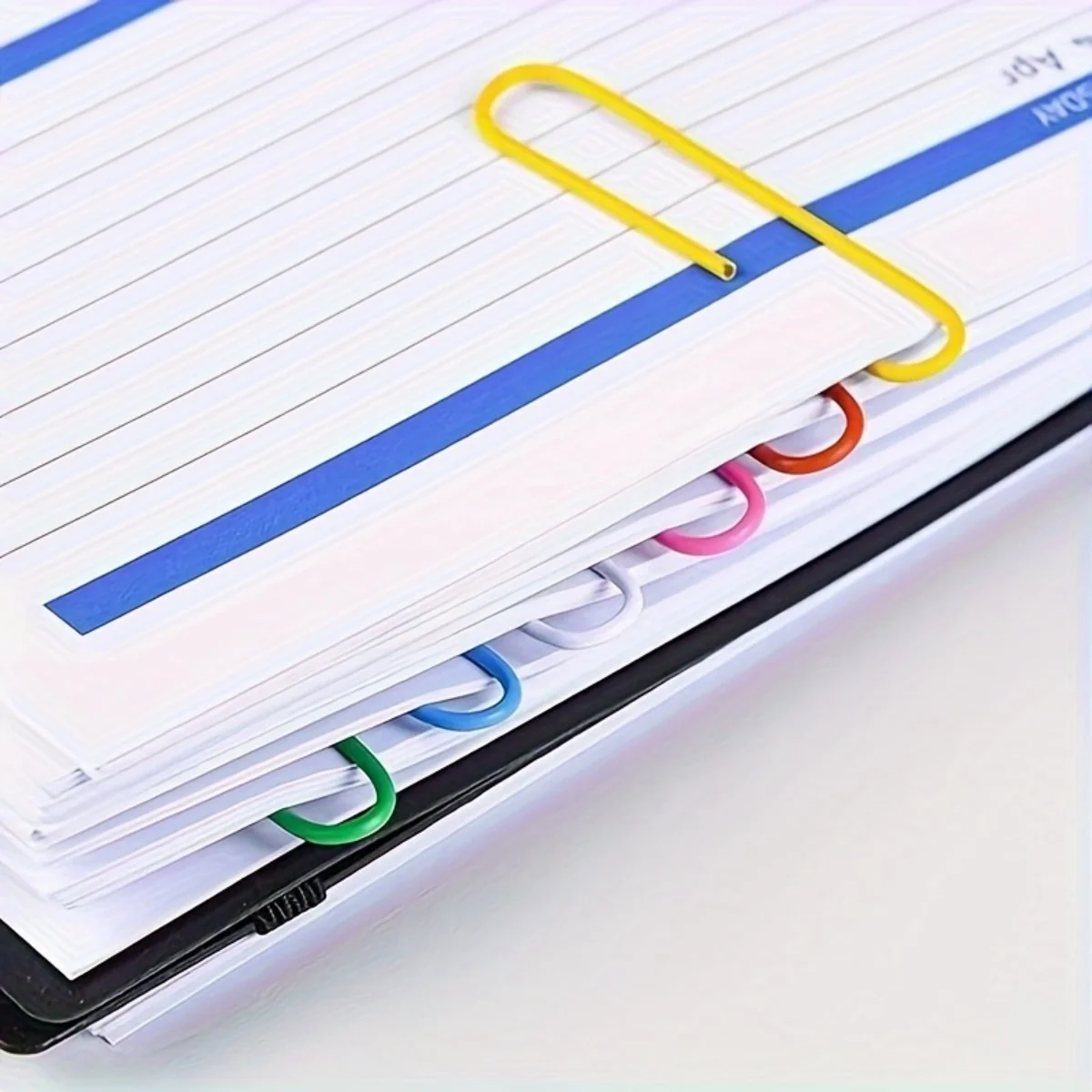Paper Clips 200pcs color paper clip small size decorative paper clip office school home file organization
