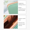 Women Long Wallet Cat Phone Card Holder Embroidery PU Leather Purse 4