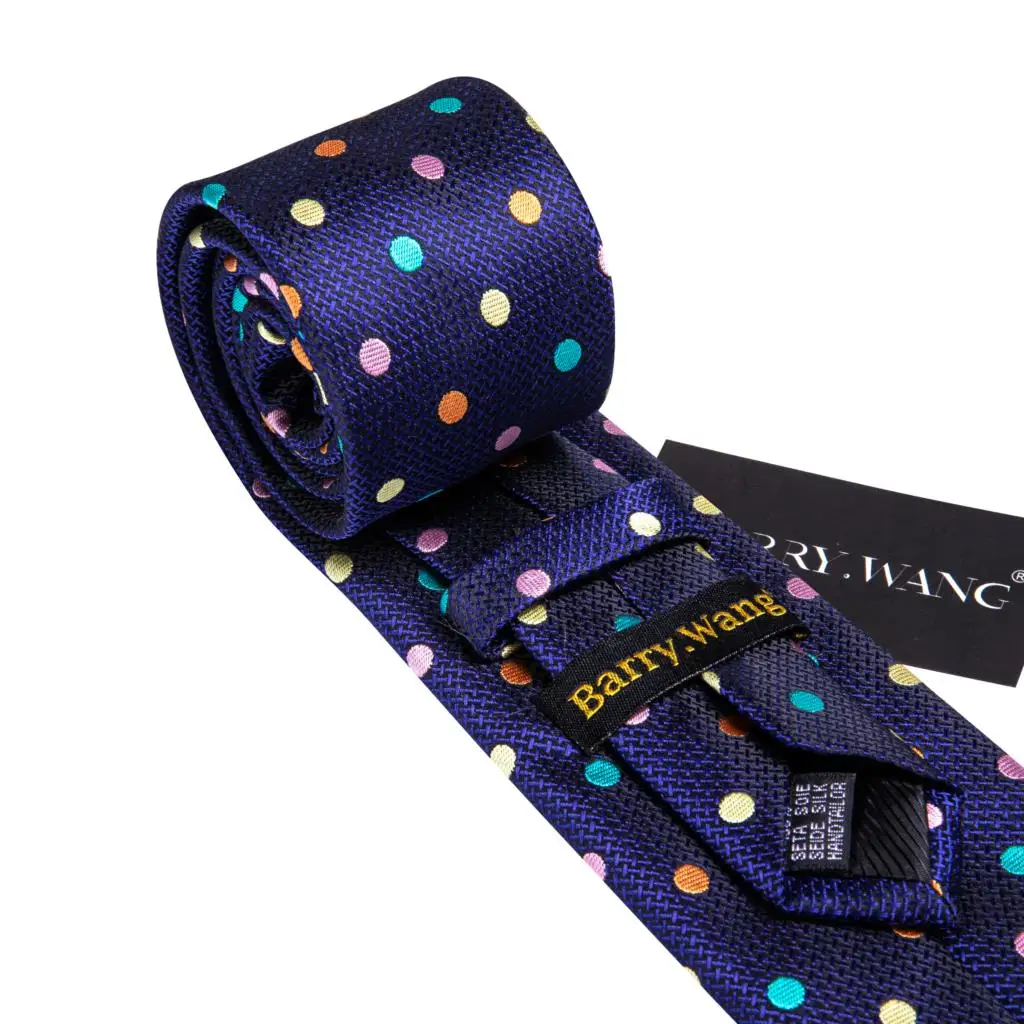 Men Tie Hankerchief Cufflinks Set Designer Necktie for Male Wedding Business Party 30 Colours neck tie