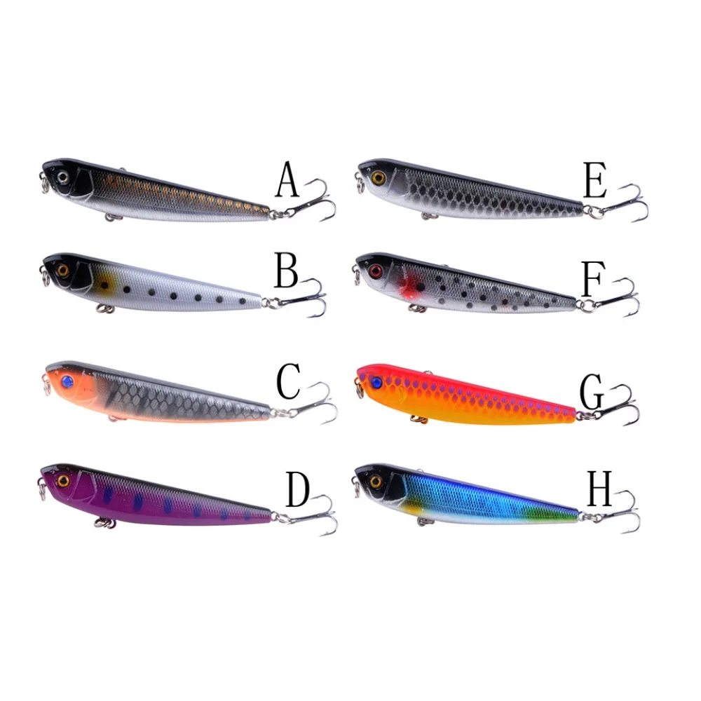 Sinking Saltwater Minnow Baits Artificial Wobblers Hard Lures Fishing Tackles 8.5cm, 10g