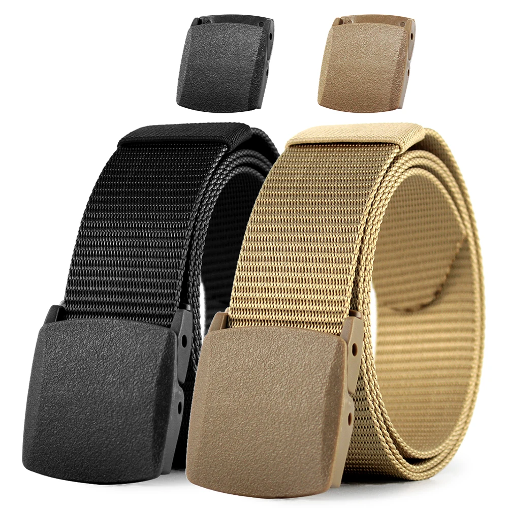 

DUPAI FASHIONIS Automatic Buckle Nylon Belt Male Army Tactical Belt Mens Military Waist Canvas Belts Cummerbunds For Woman Gifts