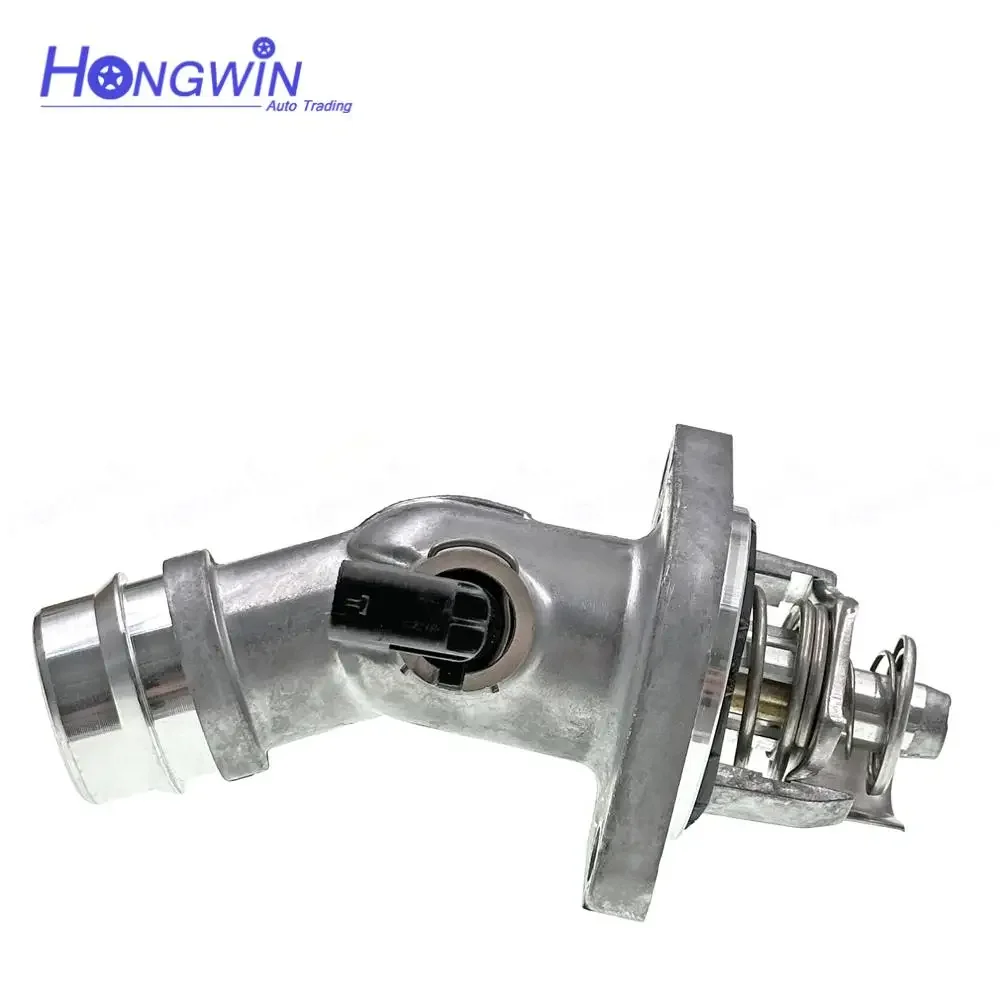 New 25500-2E085, 255002E085 Engine Coolant Thermostat Assembly For 17-20 Hyundai Veloster Elantra Kona-Kia Soul Seltos 2.0L