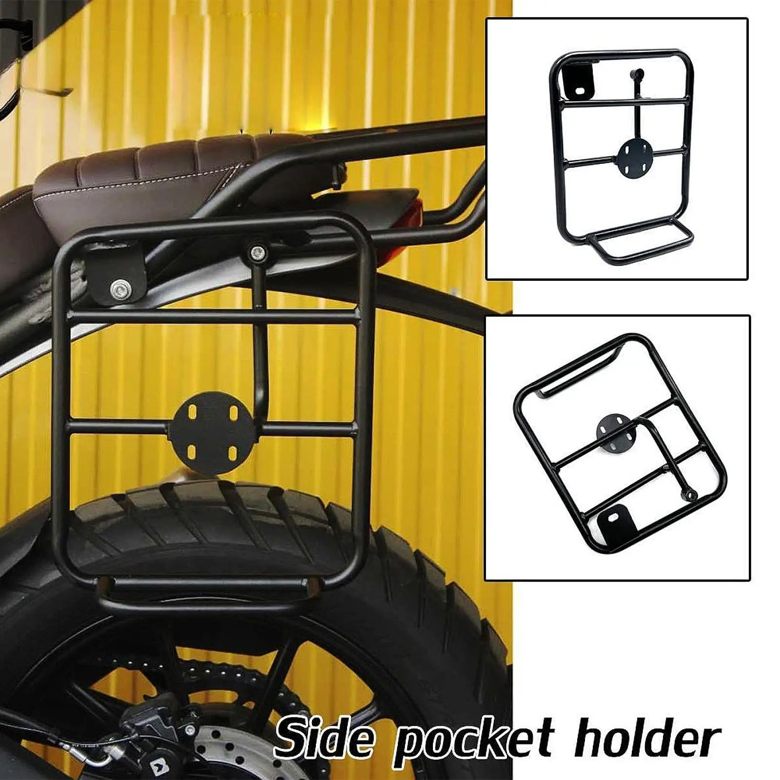 Motorcycle Side Luggage Rack Convenient for Speed 400 -