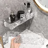 Bathroom Shelf Drain Rack Wall Mount Corner Storage Shelves Shampoo Holder Cosmetic Rack Shower Drain Basket Bathroom Organizer 1