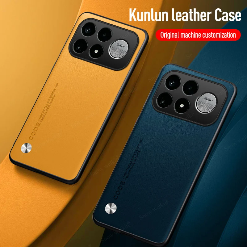 Luxury PU Leather Shockproof Silicone Phone Case Cover
