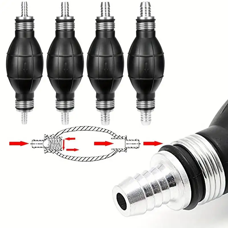 5 Bombillas De Imprimación De Combustible De 21 X 32 Mm, Bomba De Imprimacion Desbrozadora Carbura Afortunado Sencillez