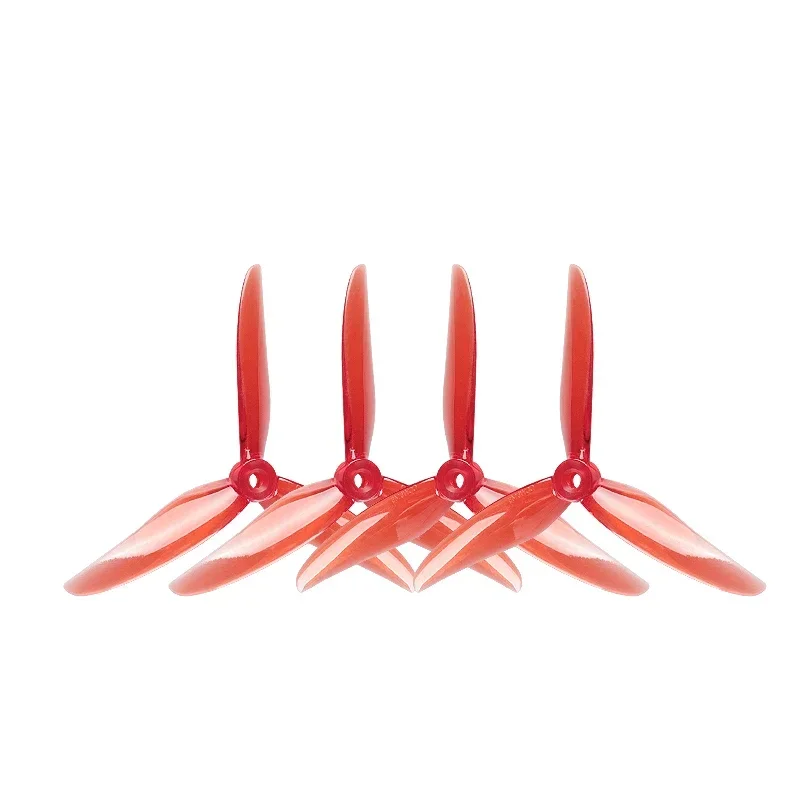 Hélices Drone FPV 5 Pouces Lot 48 Pcs Rouge/Jaune/Violet - Pièces Quadricoptère