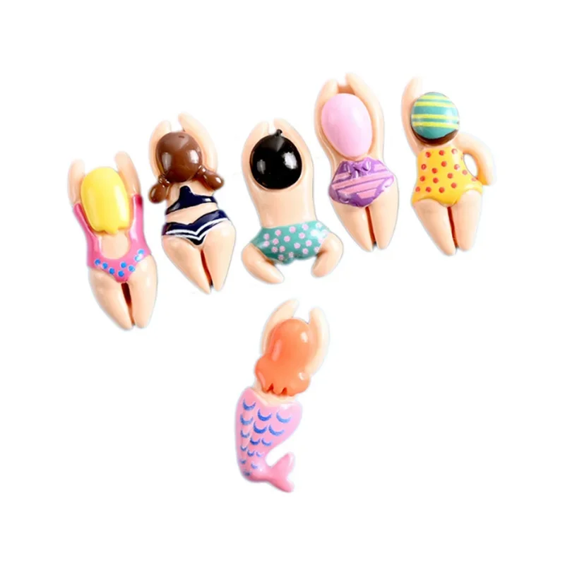 Creative DIY Swimming Boys Girls Sports Resin Shoe Charms For Slippers Summer Adult Sandals Shoes Accessories Unisex Gifts
