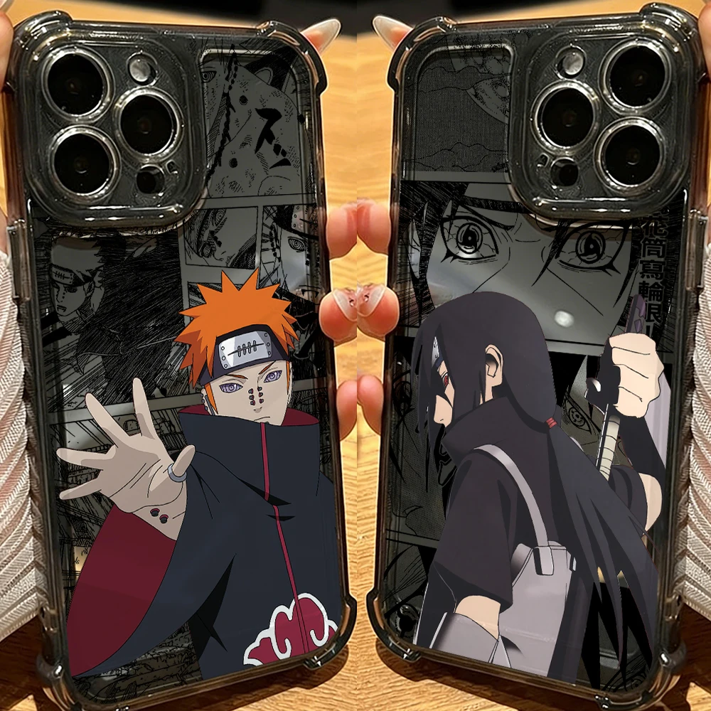 Ninja Warriors Black Clear Anti-Scratch Phone Case