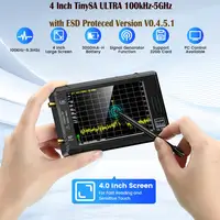 Handheld Spectrum Analyzer TinySA ULTRA With 4" Display 100kHz to 5.3GHz with 32GB Card Version V0.4.5.1 2